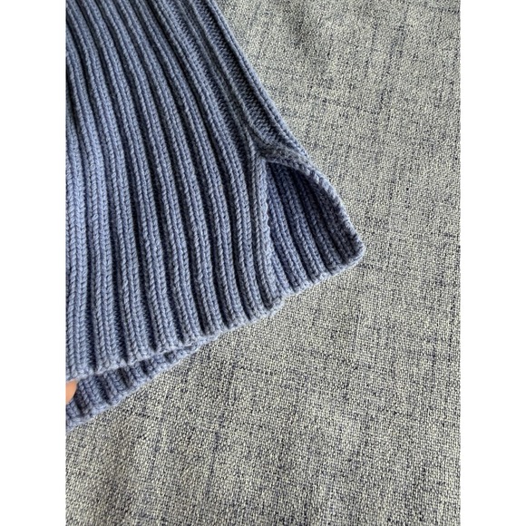 VTG Ralph Lauren Polo Jeans USA Flag Lilac Boat Neck Sz M Ribbed Sweater Vest - Picture 8 of 10